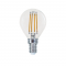 LED FILAMENT E14 G45 4W 2700K 230V AC 480LM RA80 BOVA4WW