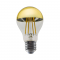 LED FILAMENT E27 DIM A60 GOLD 8W 2700K 230V AC 900LM RA80 ELIOR8WWDIMG