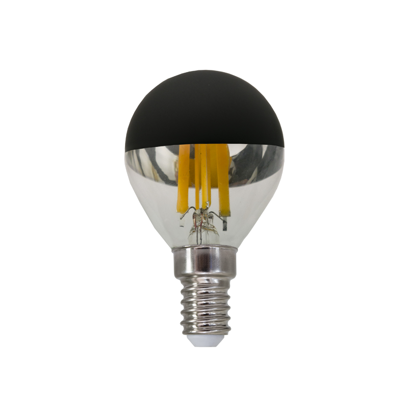 LED FILAMENT E14 DIM G45 BLACK 5W 2700K 230V AC 620LM RA80 BOVA5WWDIMB