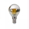 LED FILAMENT E14 DIM G45 SILVER 5W 2700K 230V AC 620LM RA80 BOVA5WWDIMS