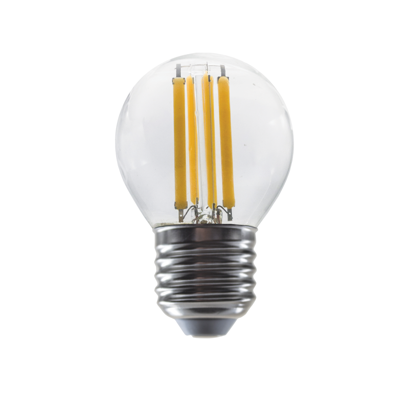 LED FILAMENT E27 DIM G45 6W 2700K 230V AC 760LM RA80 ALIN6WWDIM