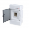 FLUSH MOUNTING ENCLOSURE 4 MODULES TRANSPARENT DOOR 1 ROW IP40 282U4C
