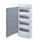 FLUSH MOUNTING ENCLOSURE 48 MODULES TRANSPARENT DOOR 4 ROWS IP40 282U48C