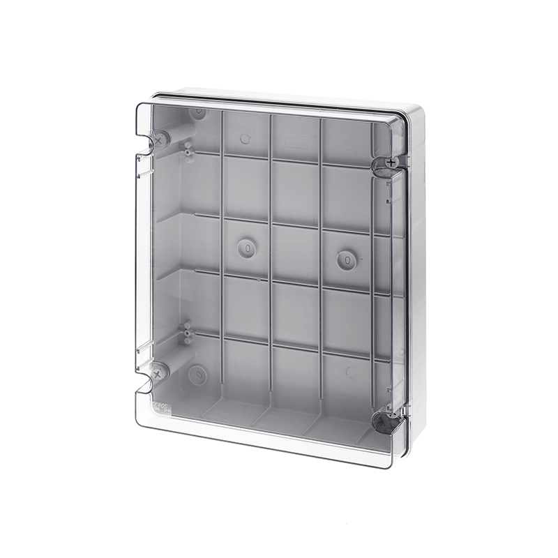 380X300X120 SURF BOX TRANSARENT LID IP65 GR17286