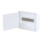 FLUSH MOUNTING 12 MODULES 1 ROW WHITE DOOR 282U12AW