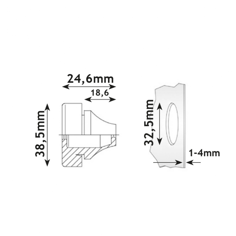 FLIPSEAL M32 282TPFSM32