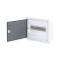 FLUSH MOUNTING 12 MODULES 1 ROW TRANSPARENT 282U12A