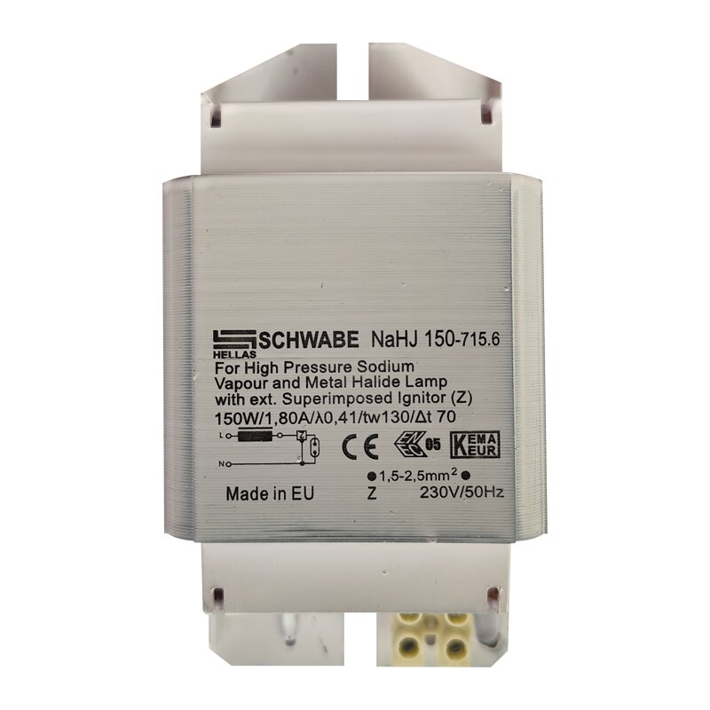 Ballast for HPS lamp 150W AC.4N150