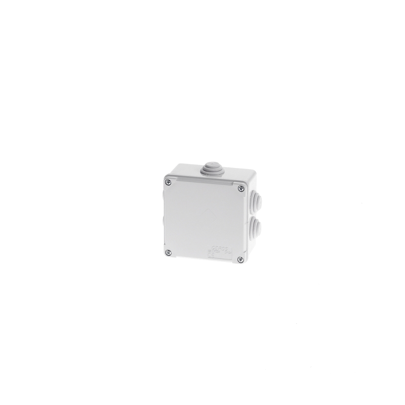 100X100X60 SURF BOX 6 STEPPED GLANDS IP54 GR17054