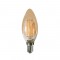 LED CANDLE AMBER STEP DIM E14 230V 5W 2700K 300° 400LM RA80 DECO5WWAMSD