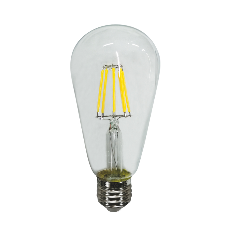 LED ST64 STEP DIM E27 230V 8W 2700K 300° 800LM Ra80 EDIS8WWSD