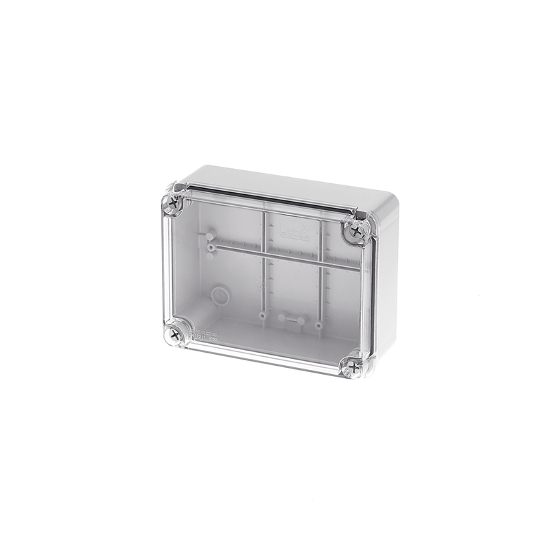 190X140X75 SURF BOX TRANSARENT LID IP65 GR17211