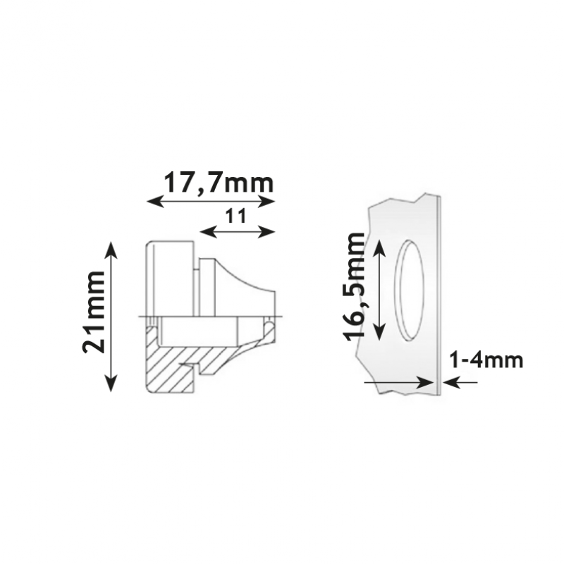 FLIPSEAL M16 282TPFSM16