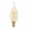 LED E14 CANDLE TIP AMBER 3W 2700K 230V AC 300° 200LM RA80 DECO3SWWTIPAM