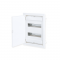 FLUSH MOUNTING 24+4 MODULES 2 ROWS WHITE DOOR 282U24ES