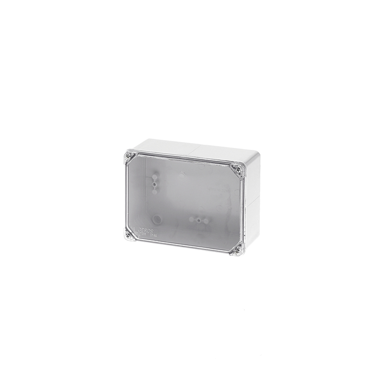 240X190X120 SURF BOX TRANSARENT LID IP65 GR17282