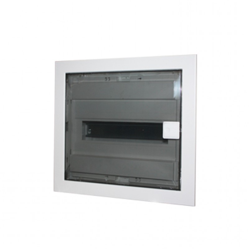 BOARD 12+2 METALLIC FRAME U12-FS FLUSH MOUNTED PLASTIC DOOR 2841