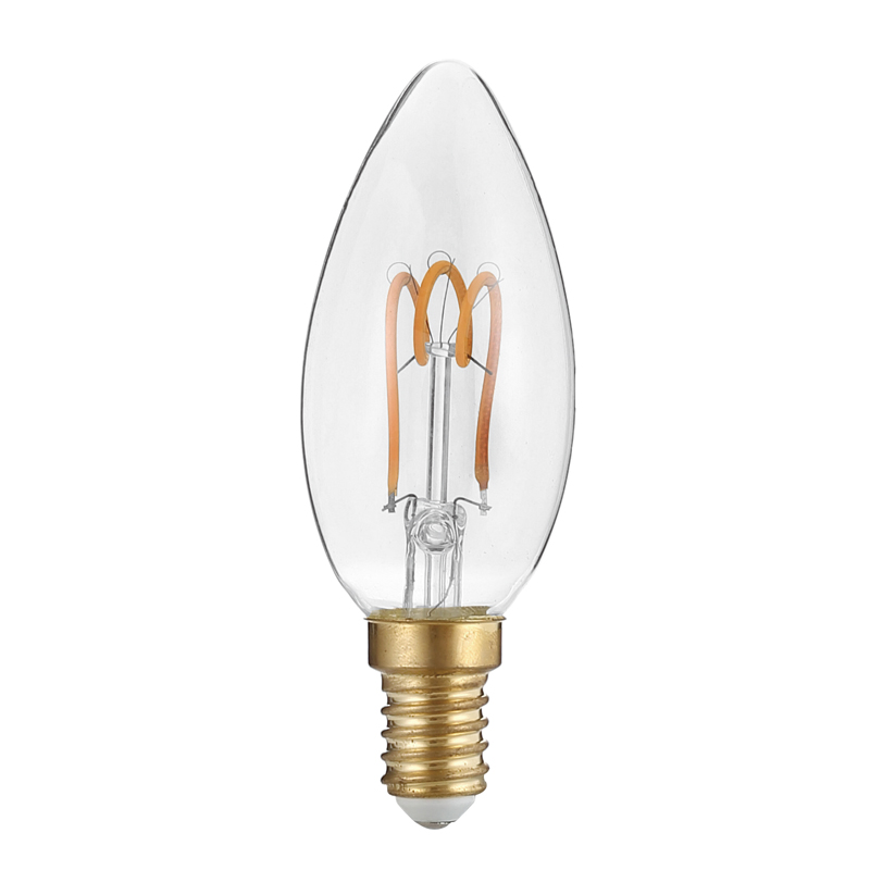 LED E14 CANDLE 3W 2700K 230V AC 300° 220LM RA80 DECO3SWW