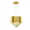 ^PENDANT LUMINAIRE 5XE14 CRYSTAL + BRASS METALLIC D40XH100CM EMPIRE EG6175P41CG