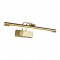 ^WALL MOUNTED LIGHTING LED 8W 3000K 520LM BRASS STAINELESS STEEL IP44 40X12X19CM  ARIA PN17LEDW40BR