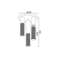 ^PHASING OUT CEILING LUMINAIRE 3ΧΕ27 BLACK METAL D30XH45CM ALCATRAZ OD603C30BK ^PHASING OUT CEILING LUMINAIRE 3ΧΕ27 BLACK METAL D30XH45CM ALCATRAZ OD603C30BK