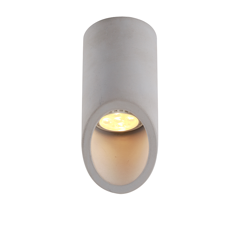 ^CEILING LIGHTING 1XGU10 NATURAL CEMENT D7XH16CM FALTSO MK151S16G