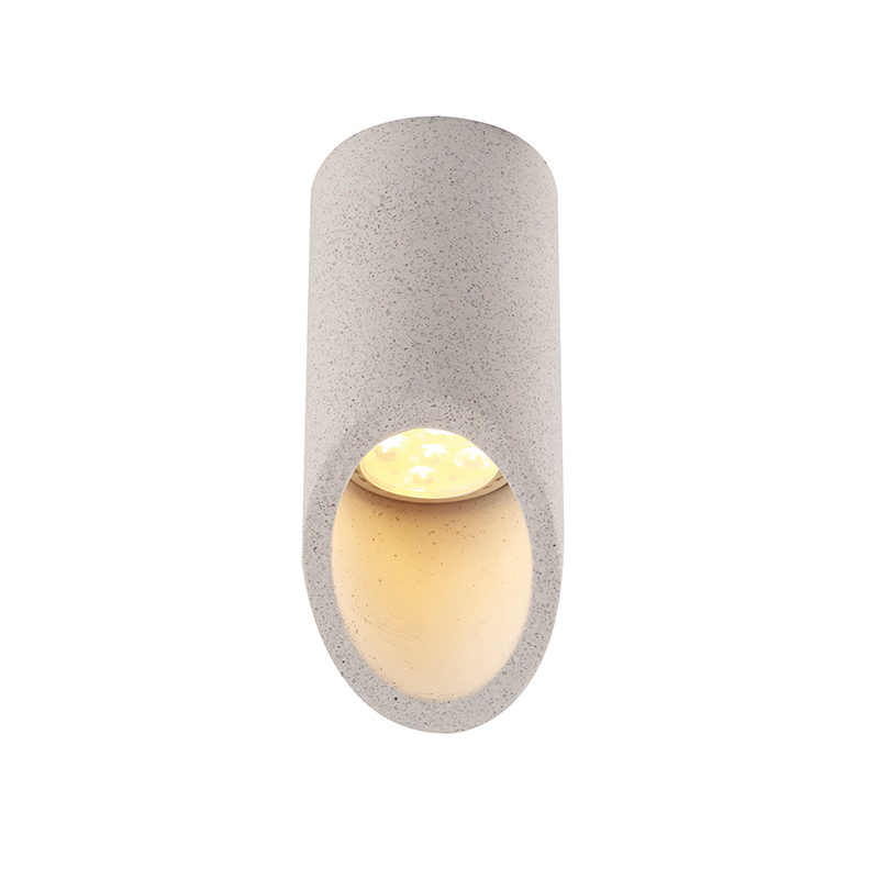 ^CEILING LIGHTING 1XGU10 WHITE CEMENT D7XH16CM FALTSO MK151S16W