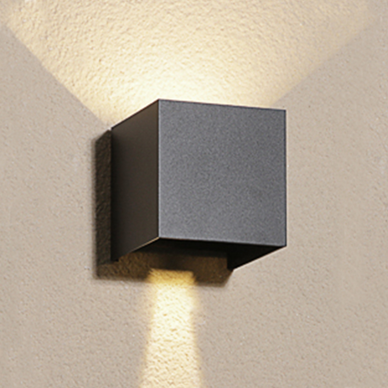 ^LED COB WALL LUMINAIRE 6W 435LM 0-120° 230VAC 3.000K DARK GREY CRI80 IP54 30.000HRS LG0559G