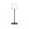 ^LED SMD TABLE BATTERY LUMINAIRE 2W 170LM  3.000K DARK GREY 360°  CRI80 IP54 LG2050G-400