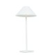 ^LED SMD TABLE BATTERY LUMINAIRE 3W 140LM  3.000K MATT WHITE 270°  CRI80 IP54 LG5860W-300