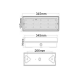 LED EMERGENCY LIGHT LED IP65 3W SMD 1,5HRS 200LM 6000K 230V HAPES3IP