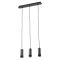 ^ PHASING OUT PENDANT LIGHTING 3ΧGU10 BLACK ALUMINUM 6,5X60XH122CM MEGATRON2 YL11P318BK