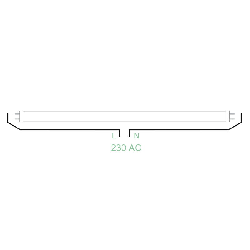 ^T5 G5 LED SMD 9W 549mm 230V 910LM 4000K 160° RA80 30.000Hrs 9T5NW