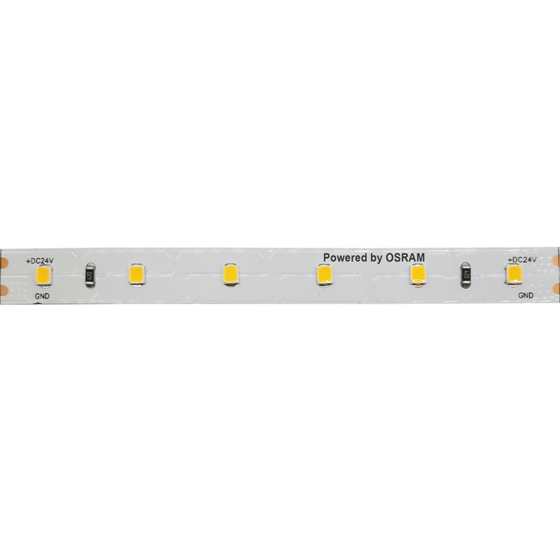 ^LED SMD STRIP 24V DC 12W/M 4000K 1250LM/M IP20 10MM CRI80 OSRAM 2835 60LEDS/M 3SDCM 5M REEL 5YRS 24128040