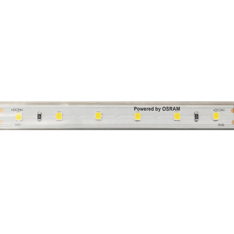 ^LED SMD STRIP 24V DC 12W/M 4000K 1400LM/M IP66 12MM CRI80 OSRAM 2835 60LEDS/M 3SDCM 5M REEL 5YRS 24128040PC