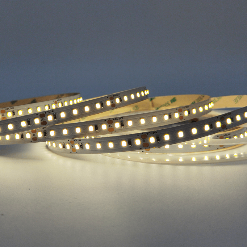 ^LED SMD STRIP 24V DC 22W/M 3000K 2360LM/M IP20 10MM CRI80 OSRAM 2835 120LEDS/M 3SDCM 5M REEL 5YRS 24228030