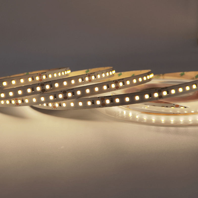 ^LED SMD STRIP 24VDC 22W/M 3000K 2160LM/M IP20 10MM CRI90 OSRAM 2835 120LEDS/M 3SDCM 5M REEL 5YRS 24229030