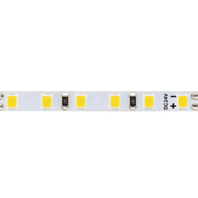 ^LED SMD STRIP 24VDC 9.6W/M 3000K 1010LM/M IP20 5MM CRI80 EPISTAR 2835 120LEDS/M 5SDCM 5M REEL3YRS 24968030SL
