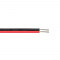 ^2 WIRE(RED-BLACK) 100M SPOOL (17*0,12mm) 2AWG22