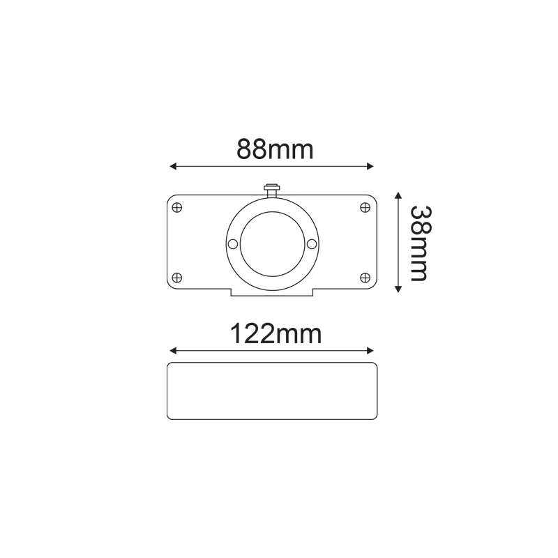 LED 16W FIBER OPTIC KIT 0,75mm 25x2-3-4-5m & RF REMOTE FIB01