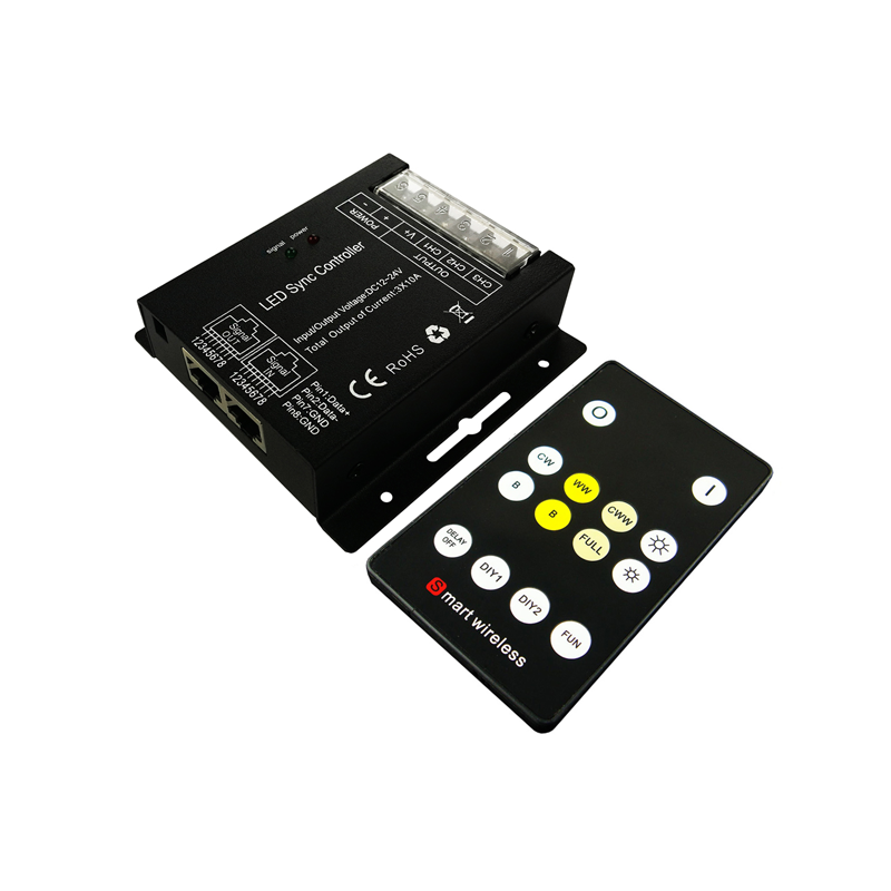 CCT LED CONTROLLER 20A 240W/12V 480W/24V & RF REMOTE SZ600CCTRF14