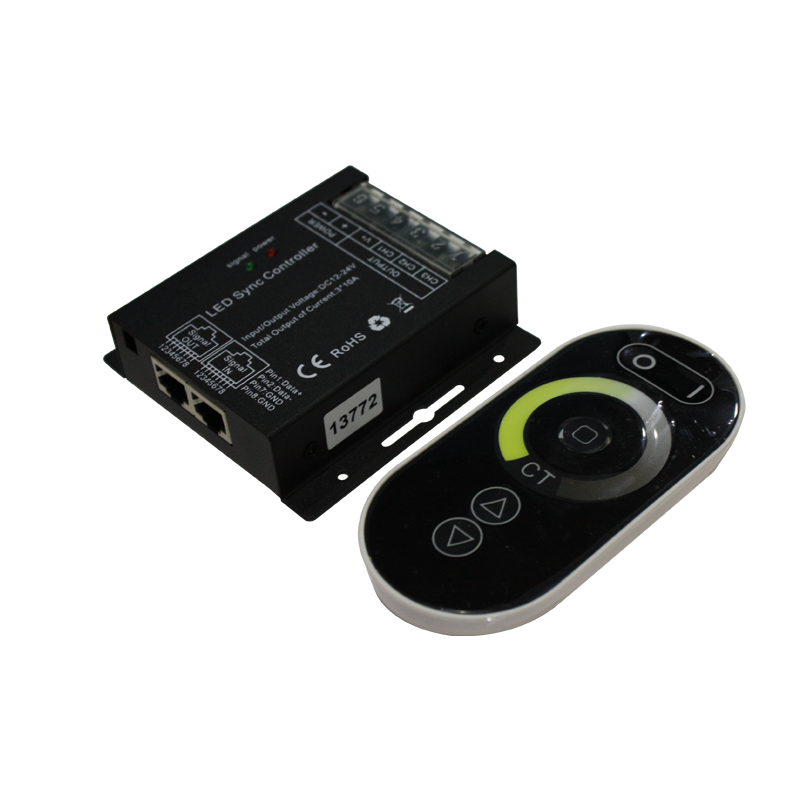 CCT LED CONTROLLER 20A 240W/12V 480W/24V & RF TOUCH REMOTE SZ600CCTTOUCH CCT LED CONTROLLER 20A 240W/12V 480W/24V & RF TOUCH REMOTE SZ600CCTTOUCH