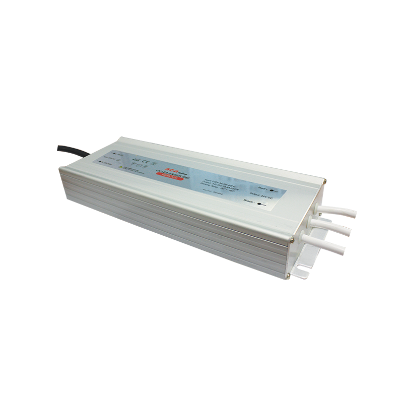^METAL CV LED DRIVER 250W 230V AC-24V DC 10.4A IP67 WITH CABLES W250CV24