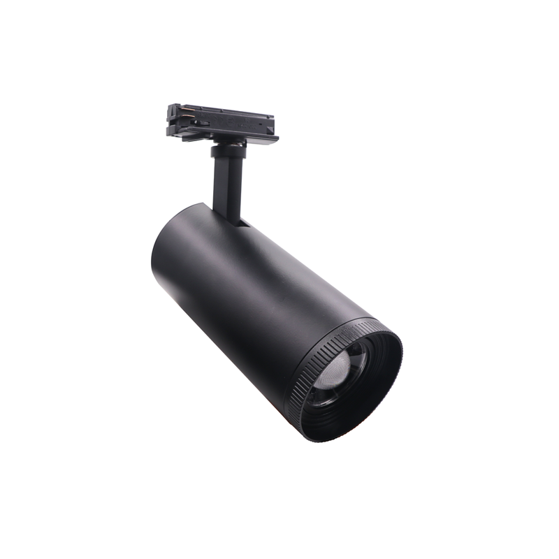 BLACK LED COB TRACK LUMINAIRE AIMY 30W 4000K 2WIRES 25-50° 3100LM 230V Ra80 AIMY3040B2 BLACK LED COB TRACK LUMINAIRE AIMY 30W 4000K 2WIRES 25-50° 3100LM 230V Ra80 AIMY3040B2