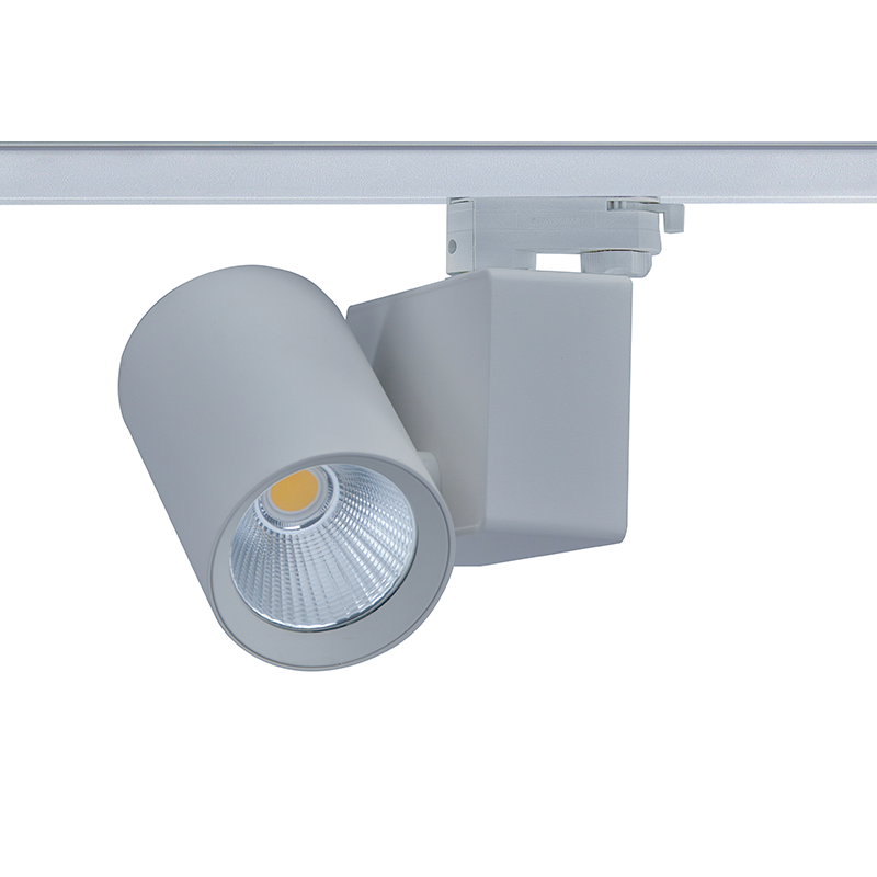 GREY LED TRACK LUMINAIRE 20W 3000K 3-PHASE 34° 2000LM 230V AC Ra80 LISOR2030G4 GREY LED TRACK LUMINAIRE 20W 3000K 3-PHASE 34° 2000LM 230V AC Ra80 LISOR2030G4