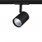 BLACK LED TRACK LIGHT 7W 4000K 2WIRES 24° 540LM 230V Ra80 ZUNO740B2