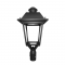 LED GARDEN LIGHT, 30W, 4500LM, 90 DEGREE, 3000K, CREE LED, MEANWELL DRIVER, 5 YEARS WARRANTY, RAL 9005 CITOR3030T