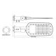 LED STREET LUMINAIRE 200W 26000LM 4000K 140x90˚ CLASS I 230V AC IP66 NORD20040 LED STREET LUMINAIRE 200W 26000LM 4000K 140x90˚ CLASS I 230V AC IP66 NORD20040