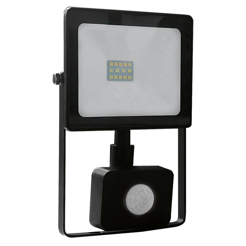 BLACK SENSOR LED SMD FLOOD LUMINAIRE IP66 10W 6000K 880Lm 230V RA80 Q1060S BLACK SENSOR LED SMD FLOOD LUMINAIRE IP66 10W 6000K 880Lm 230V RA80 Q1060S