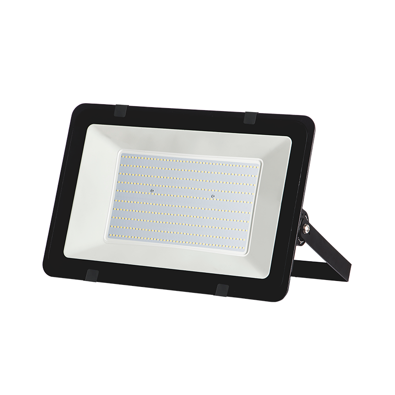BLACK LED SMD FLOOD LUMINAIRE IP66 300W 3000K 24100Lm 230V RA80 Q30030